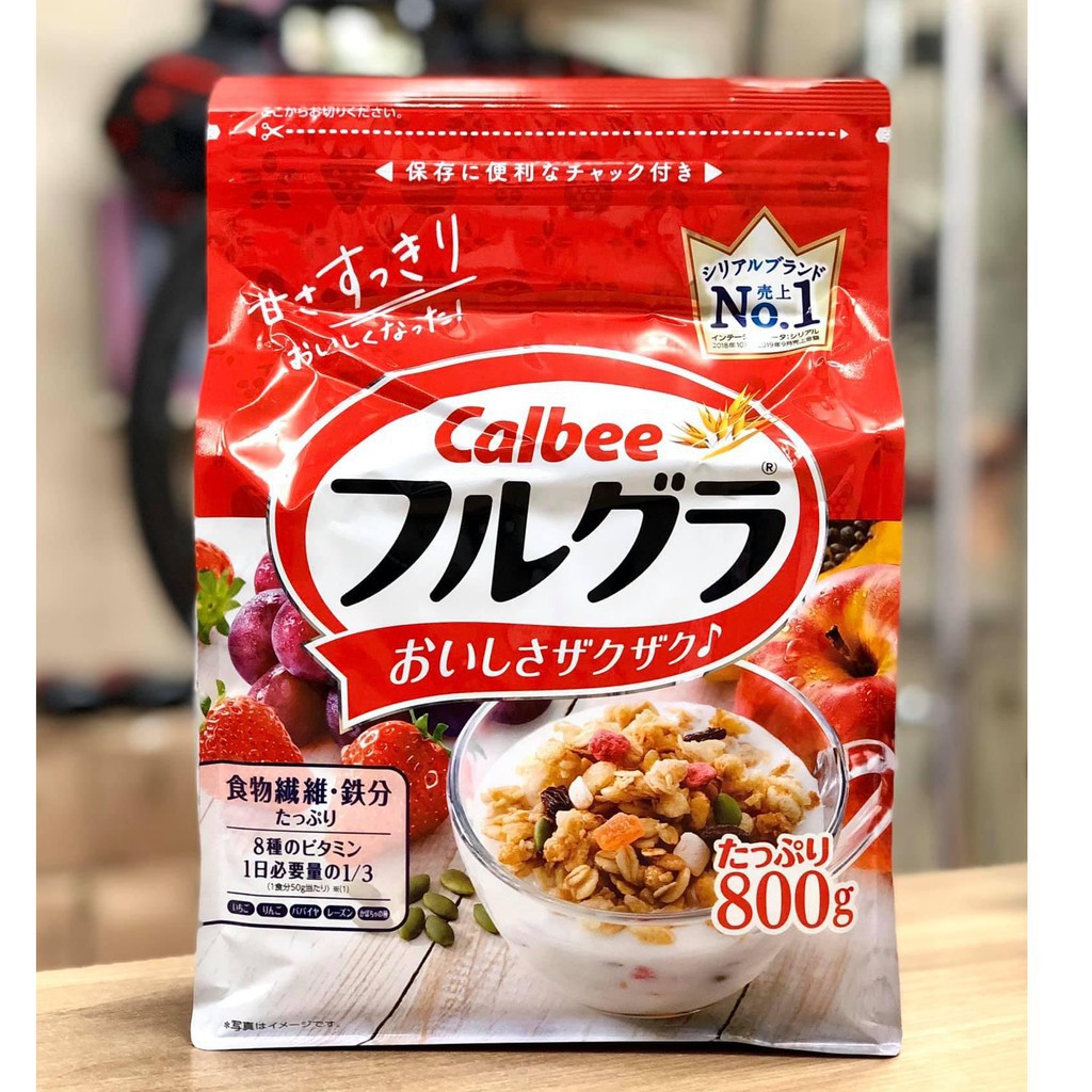 NGŨ CỐC NHẬT CALBEE (2 gói)- 750g