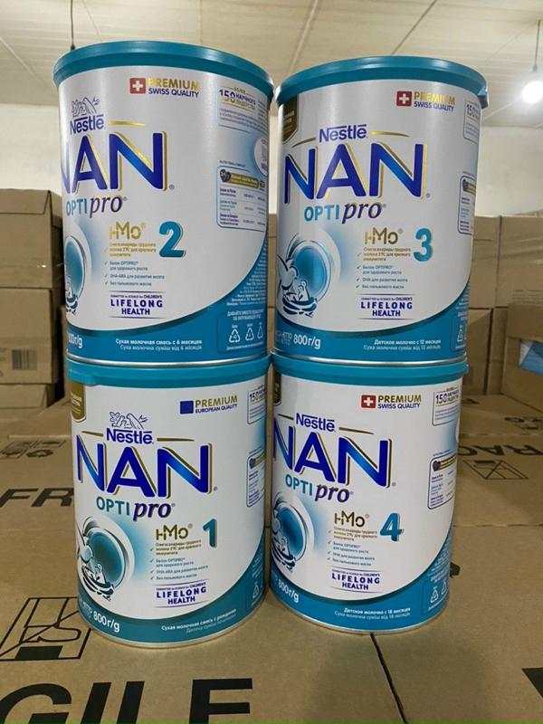 Sữa Nan Nga số 4 800g (trên 18 tháng)