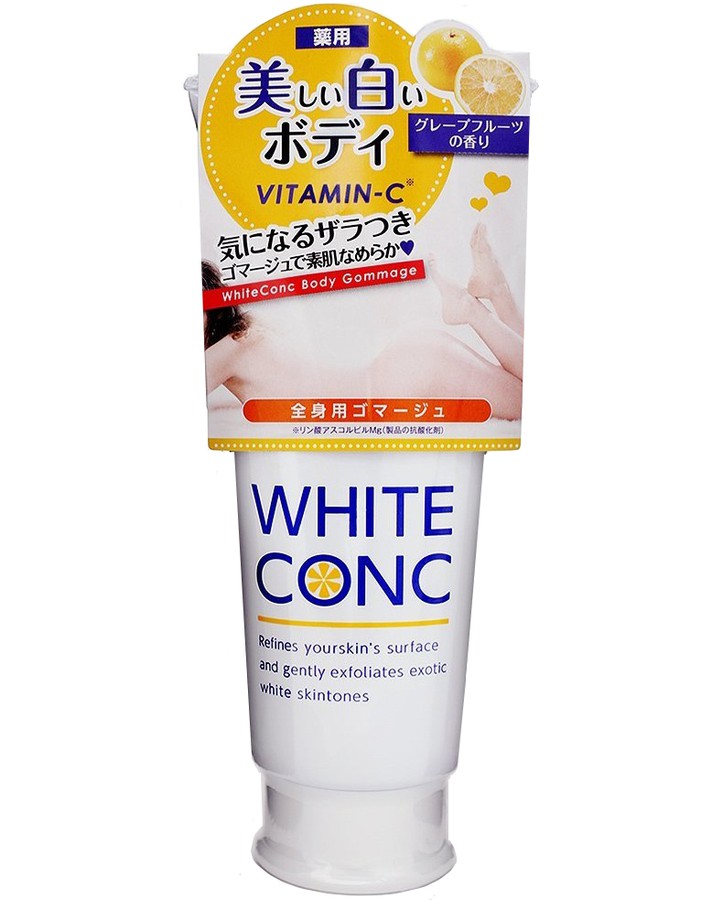 Tẩy da chết toàn thân trắng da White Conc Body Gommage