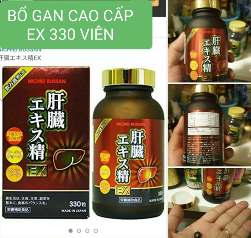 Bổ gan cao cấp EX330 viên- Nhật Bản