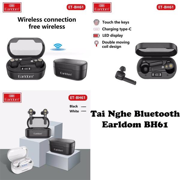 Tai Nghe Bluetooth Earldom BH61