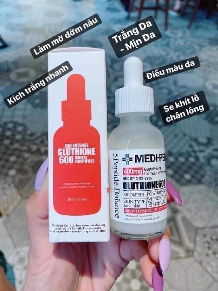 SERUM TRUYỀN TRẮNG MEDI PEEL BIO INTENSE GLUTATHIONE WHITE AMPOULE
