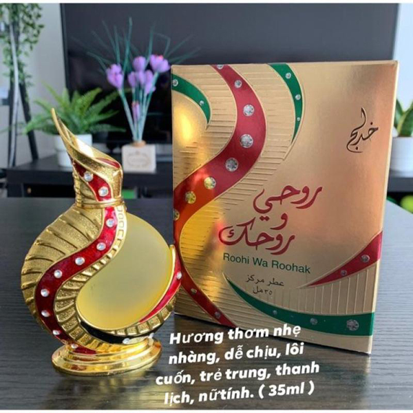 Tinh dầu nước hoa Dubai- Roohi Wa Roohak