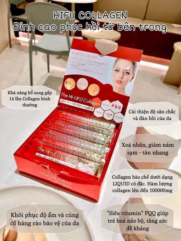 Siêu Collagen The Hi UFU dạng lỏng cô đặc - Nhật