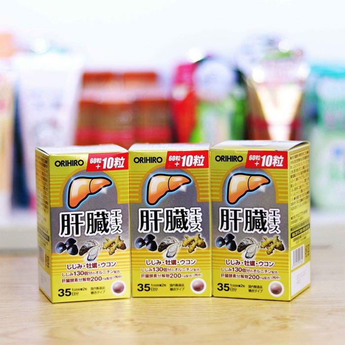 Bổ Gan Orihino Nhật 70v (uống 2v/ngày)