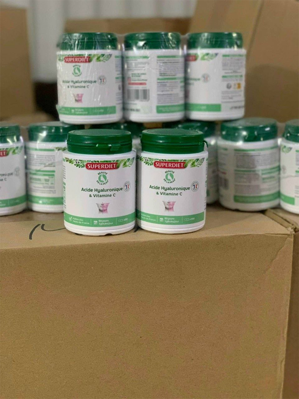 Viên uống cấp nước và Vitamin C Super Diet Pháp