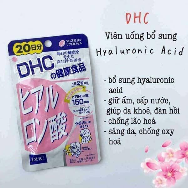 VIÊN UỐNG CẤP NƯỚC DHC (20 ngày/40 viên) Nhật - 2 gói