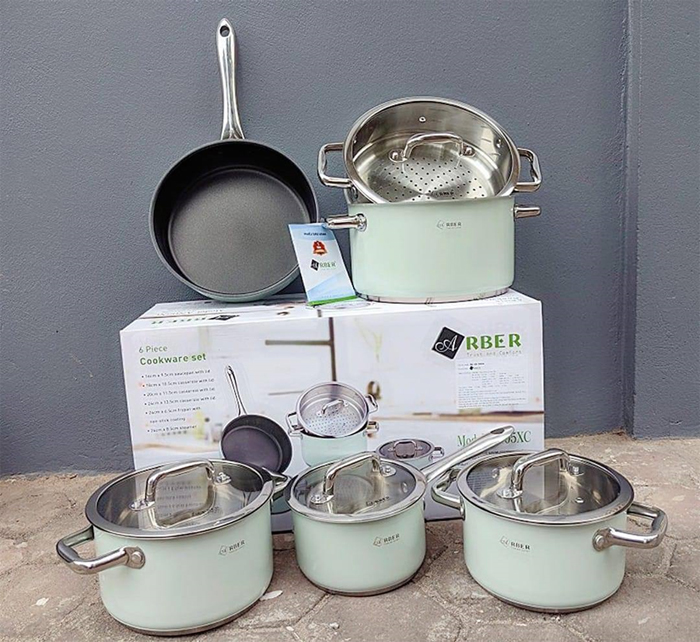 Bộ nồi 6 món Arber - Đức