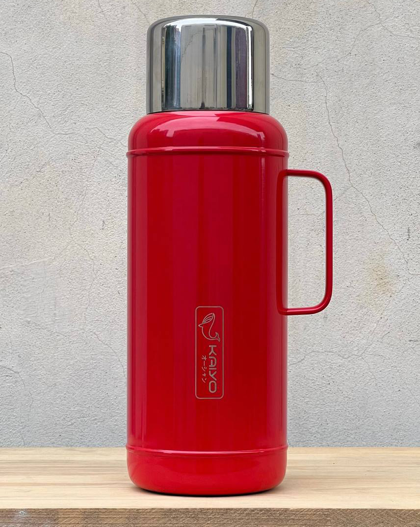 Phích nước giữ nhiệt 2.2l Kaiyo- Nhật (màu đỏ)