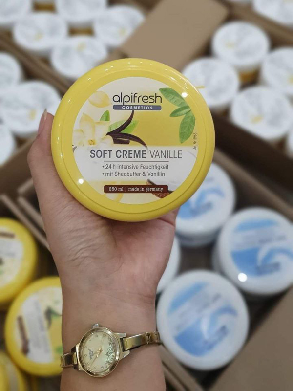 Kem dưỡng thể Alpifresh 250ml  - Đức (2 hộp ko chọn màu)