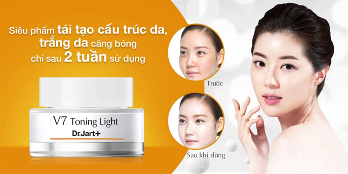 Kem dưỡng V7 Toning Light- bản to 50ml